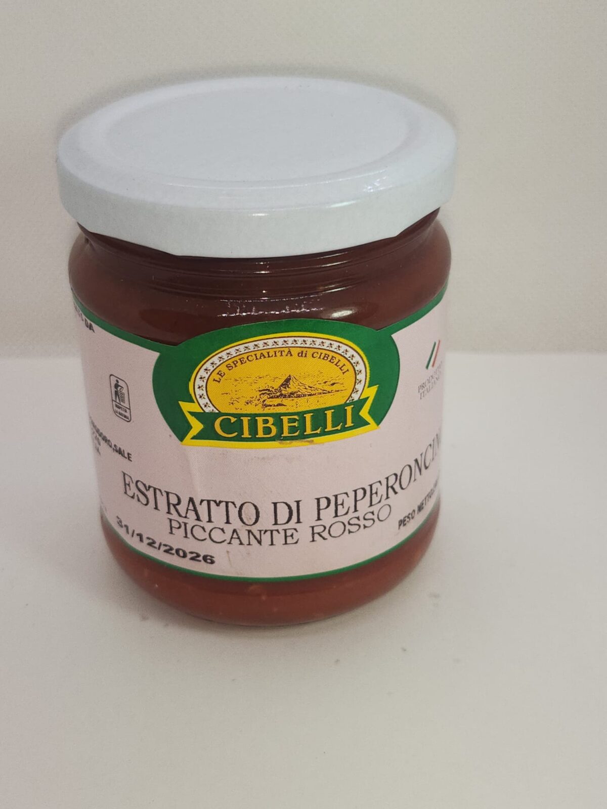 Salsa peperoncino piccante napoletano Estratto di Peperoncino Piccante Napoletano da 200g - immagine 1
